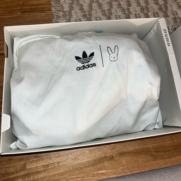 Adidas X Bad Bunny - LAST Forum Low "White" Sneakers - Picture 6 of 9